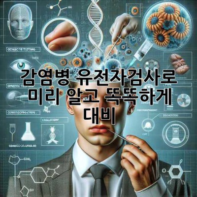 감염병, 유전자검사로 미리 알고 똑똑하게 대비! 🦠