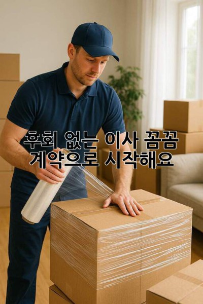 후회 없는 이사, 꼼꼼 계약으로 시작해요! 📦🔑