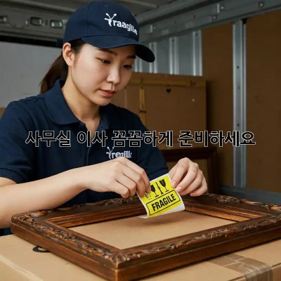 사무실 이사, 꼼꼼하게 준비하세요!