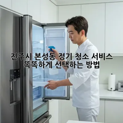 진주시 본성동 정기 청소 서비스, 똑똑하게 선택하는 방법!