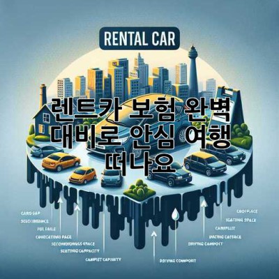 🚗 렌트카 보험, 완벽 대비로 안심 여행 떠나요! 🏖️