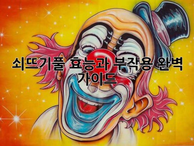 쇠뜨기풀 효능과 부작용 완벽 가이드